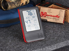 Hornady touchscreen close-up highlighting large LCD for quick condition checks