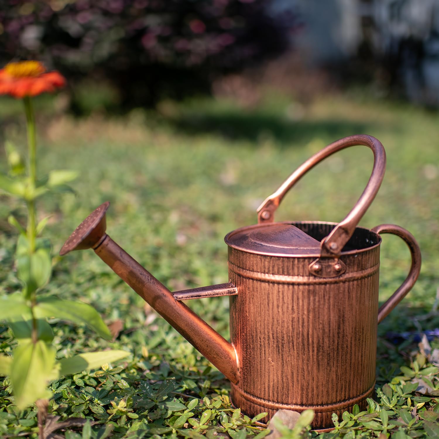 HORTICAN copper texture detail emphasizing durable corrosion-resistant finish