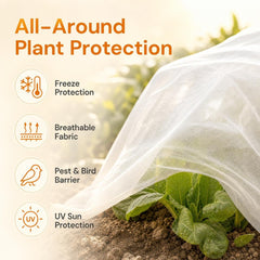 HORTIFAN fabric texture close-up illustrating breathable weave and durability