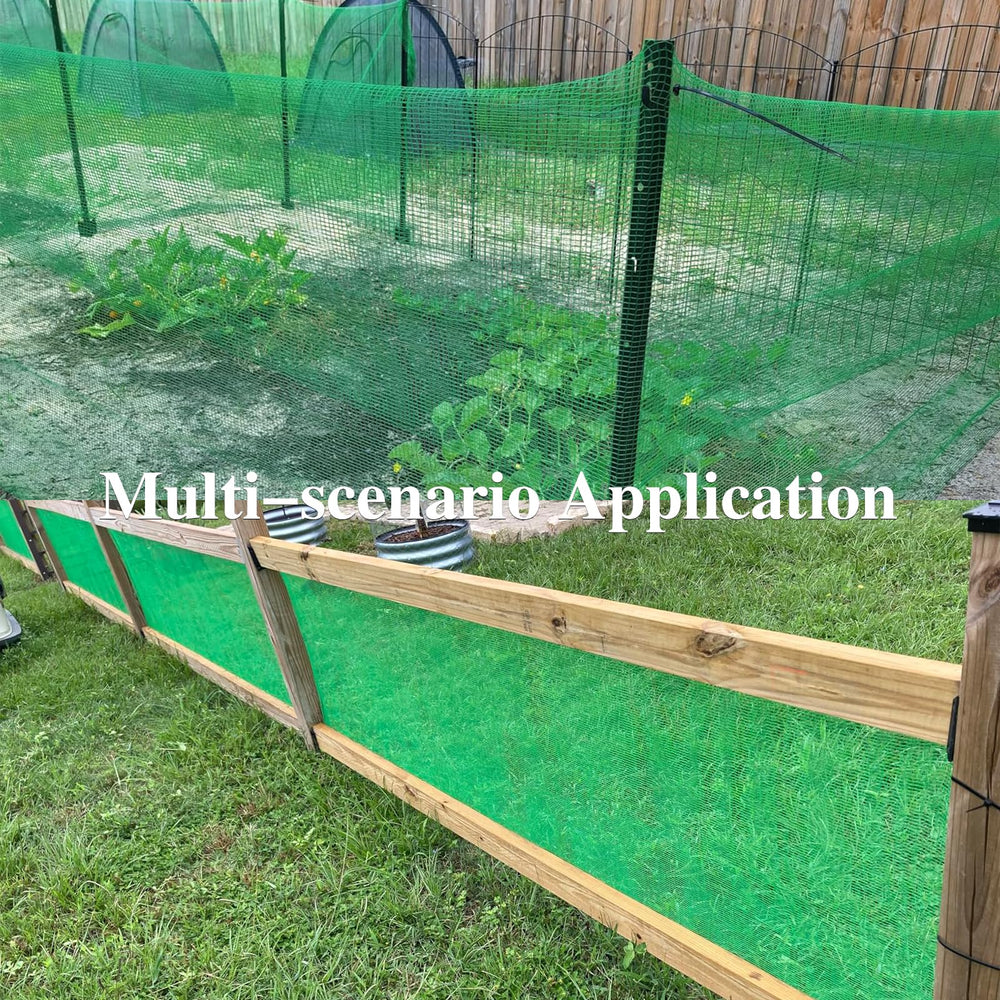 HORTIFAN bundle of 50 zip ties included for fast attachment