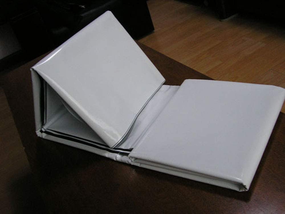 HORTIPOTS W-folded roll stored compactly for easier handling and shipping