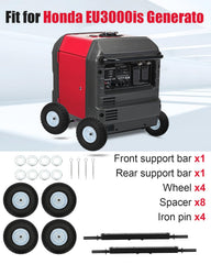 Hosile axles and spacers detail showing durable construction and easy fit