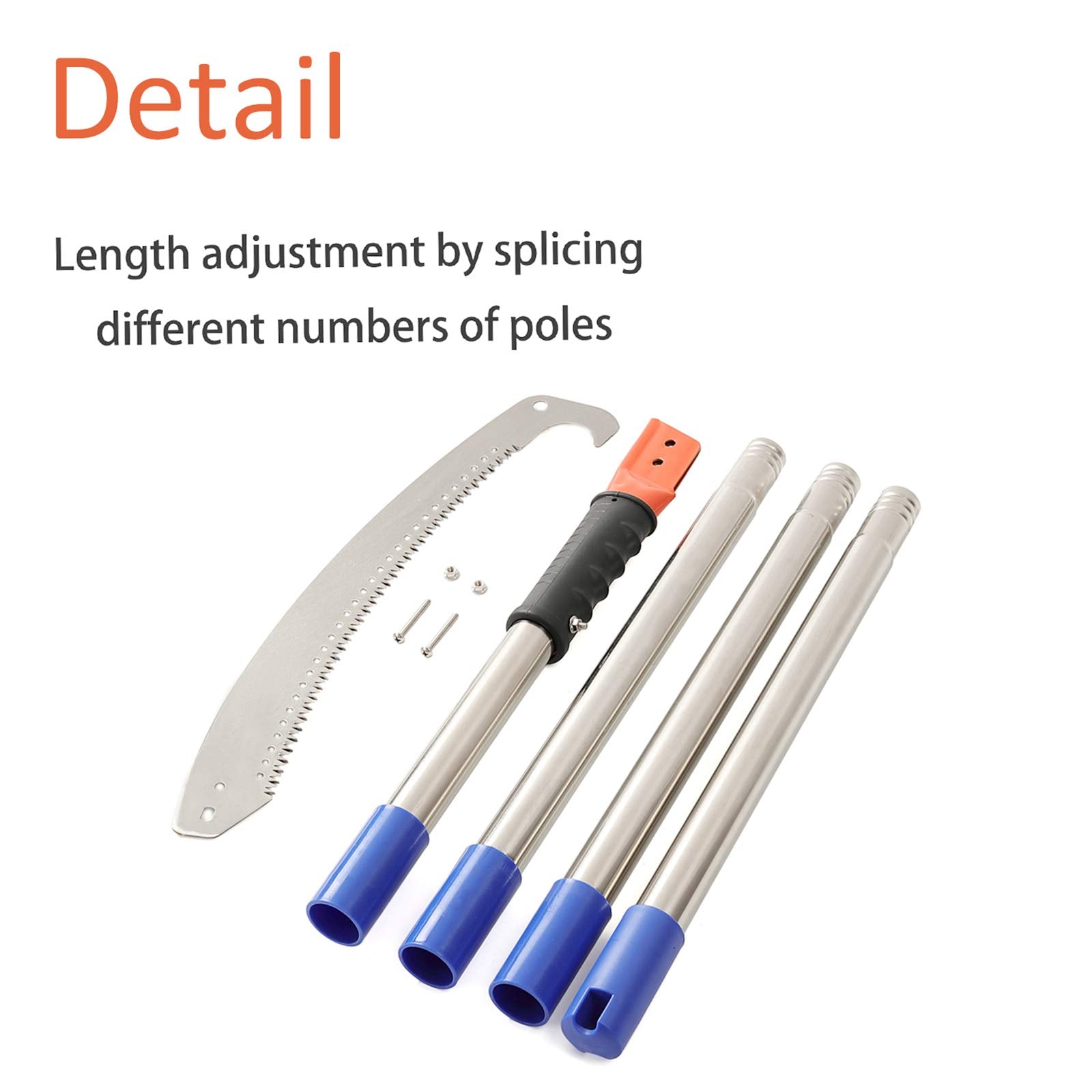 HOSKO size comparison with person illustrating 10-foot reach advantage