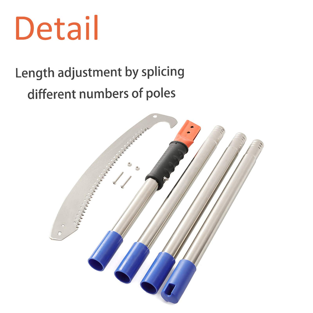 HOSKO size comparison with person illustrating 10-foot reach advantage