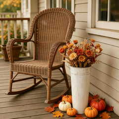 Hosley bucket side view highlighting sturdy handles for easy carrying