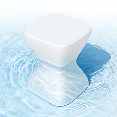 HOSONIC front view showing clean white finish and modern minimal design benefit durability