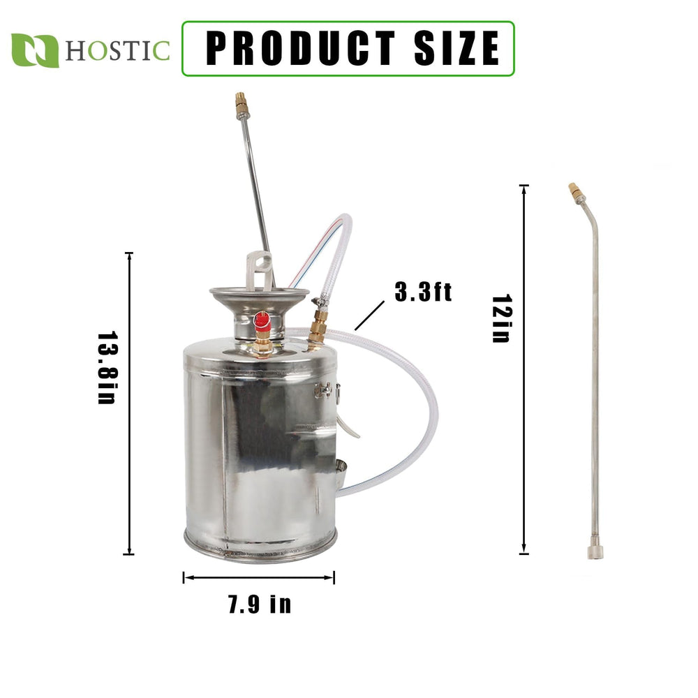 HOSTIC pressure gauge closeup showing safe pressure monitoring benefit
