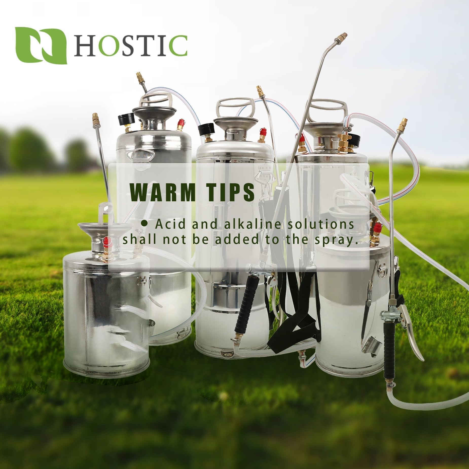 HOSTIC wide mouth filler top showing easy filling and cleaning benefit