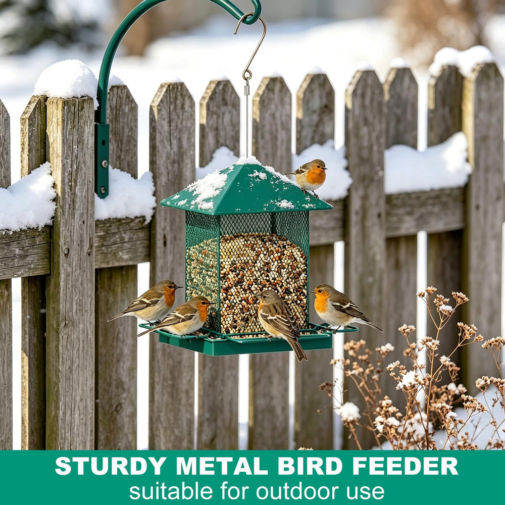 HOSUN sloped metal roof detail protecting seed and improving all-season performance