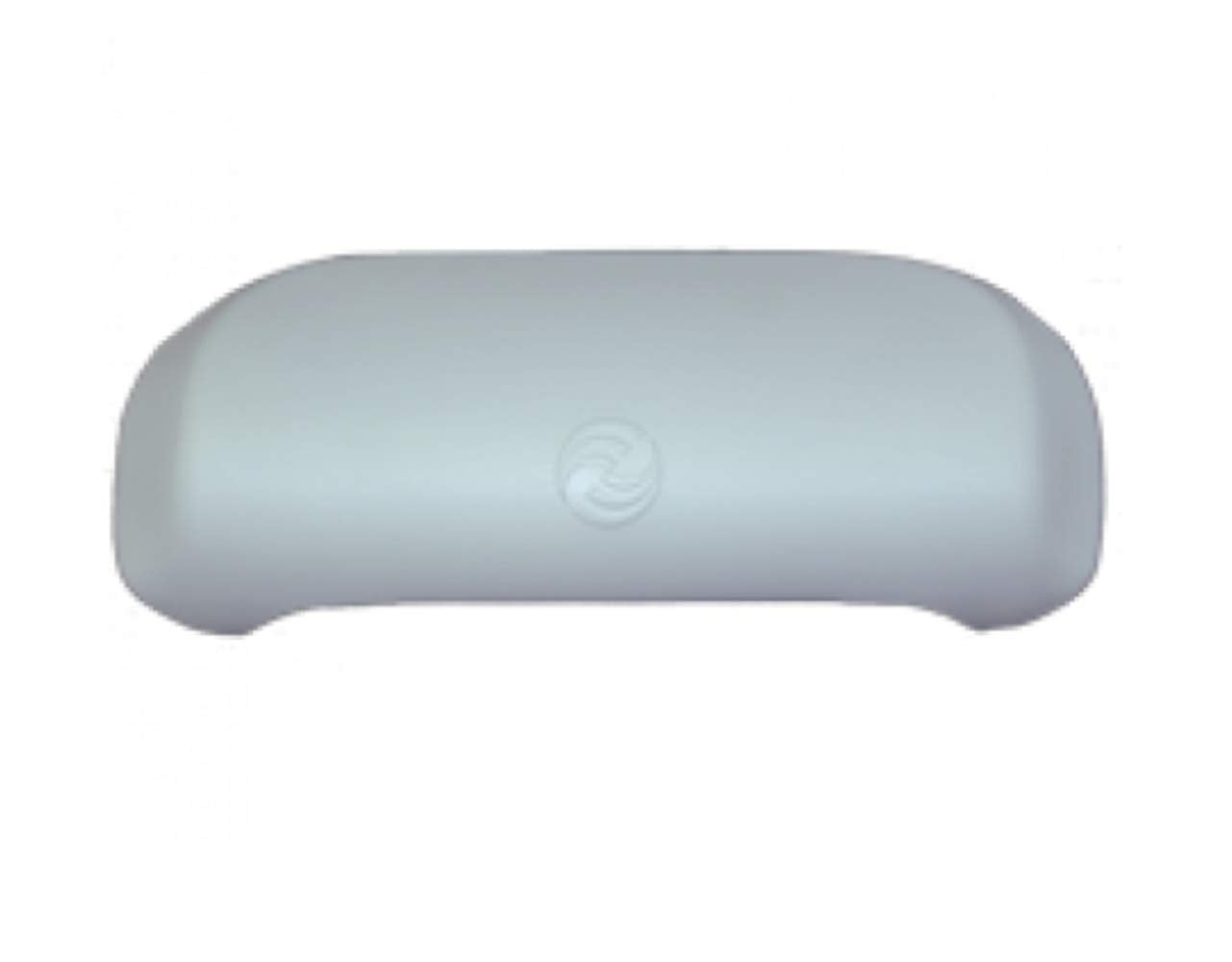 Hot Spring replacement pillow front view showing cool grey fit and restored comfort