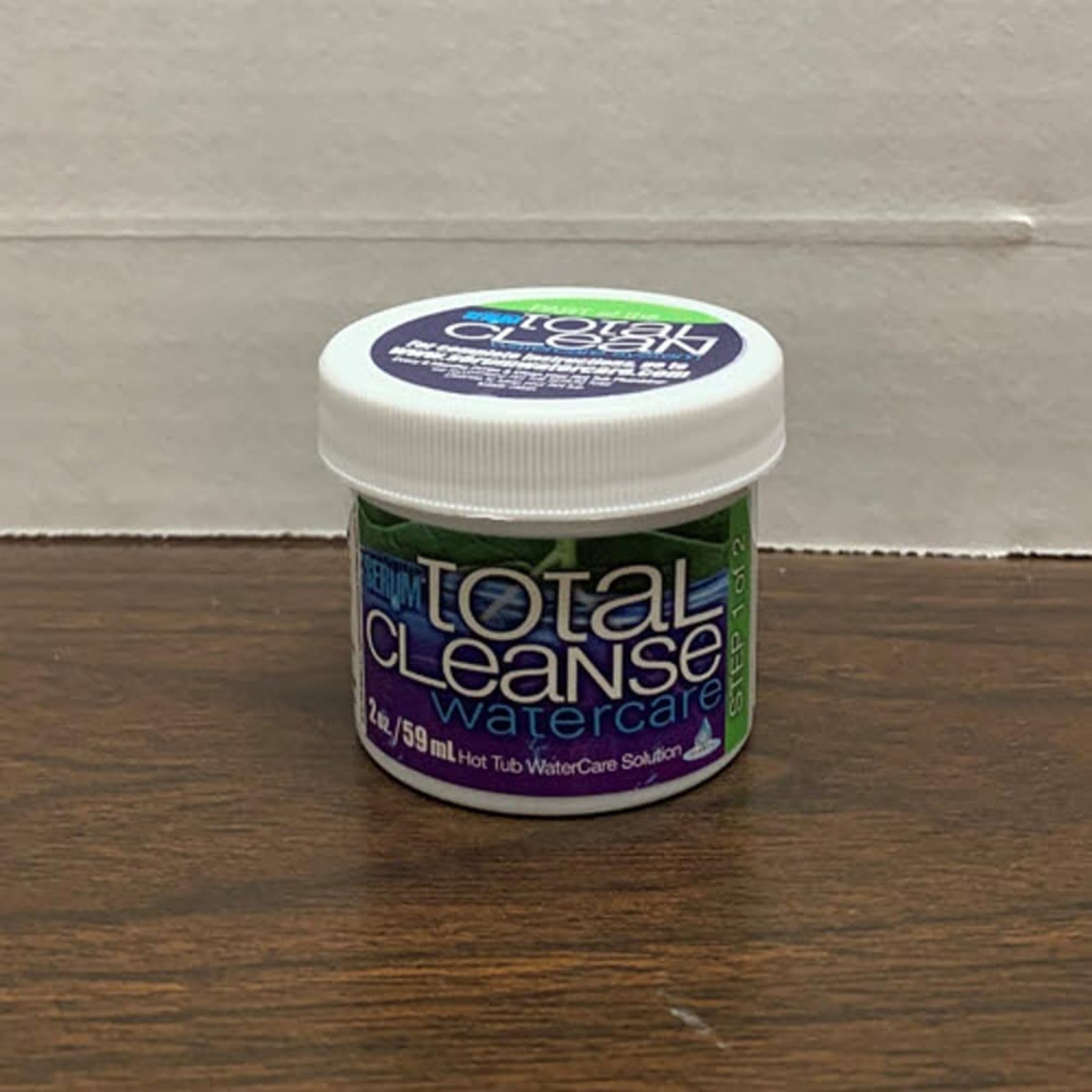 Hot Tub Serum circulating through spa plumbing to remove buildup and protect equipment