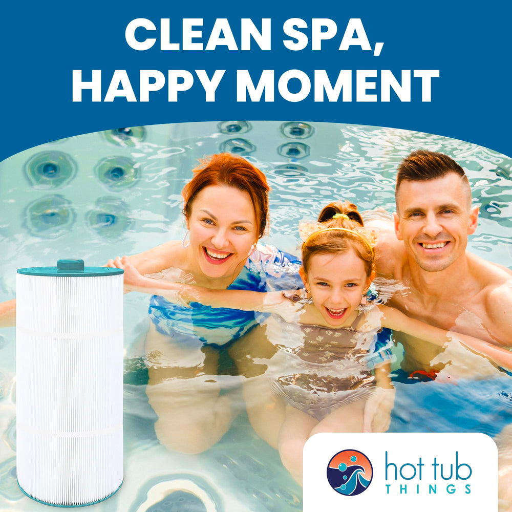 Hot Tub Things compatibility label listing Sundance models for selection benefit