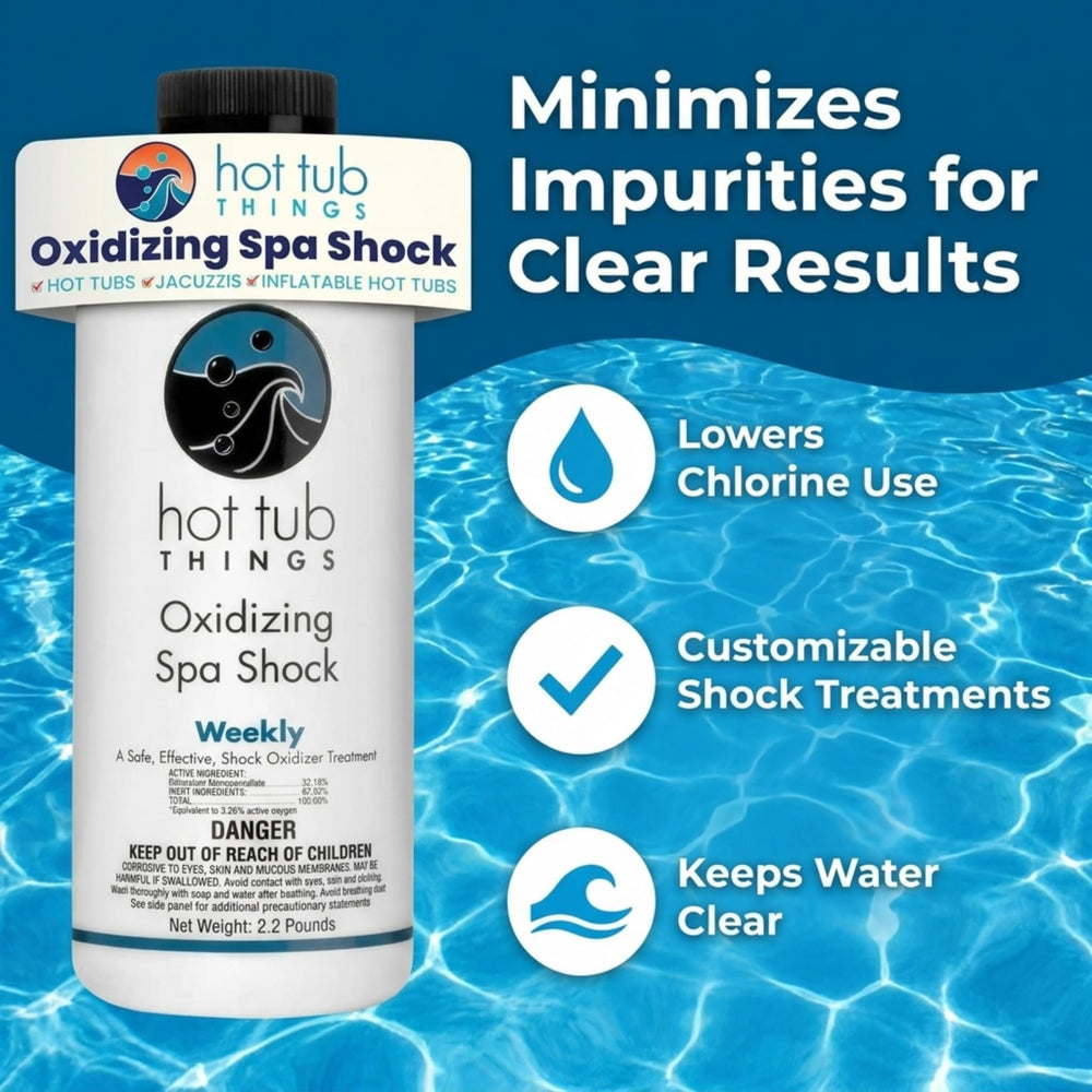 Hot Tub Things powder close-up texture illustrating fast-dissolving, easy-to-use formula
