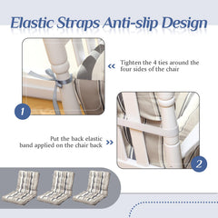 Hoteam detail of ties and elastic strap for secure anti-slip fastening benefit