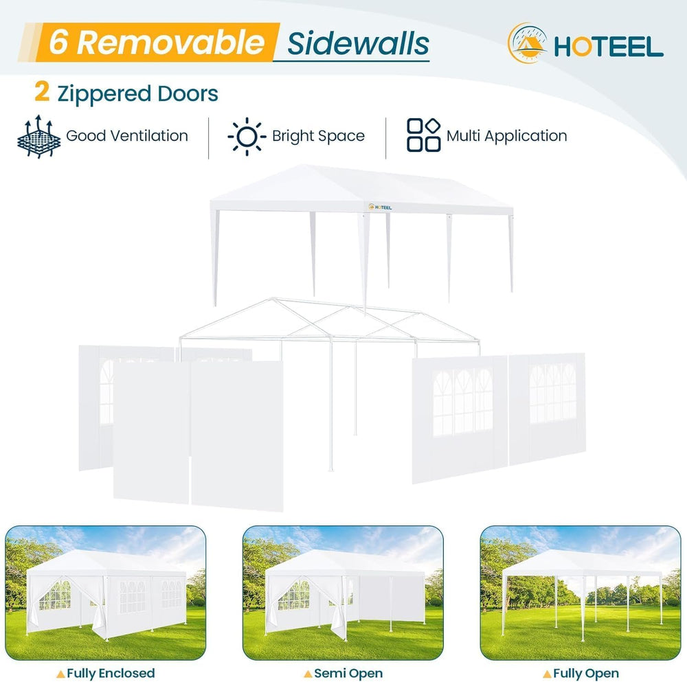 Hoteel folded tent in carry bag for easy transport and storage