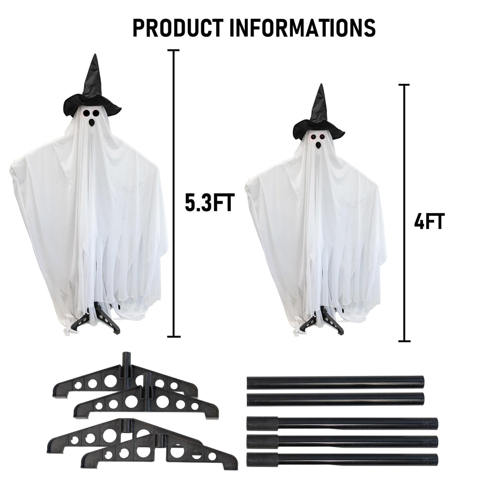 Hourleey close-up of poseable arms for customizable ghost gestures and variety