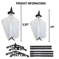 Hourleey close-up of poseable arms for customizable ghost gestures and variety