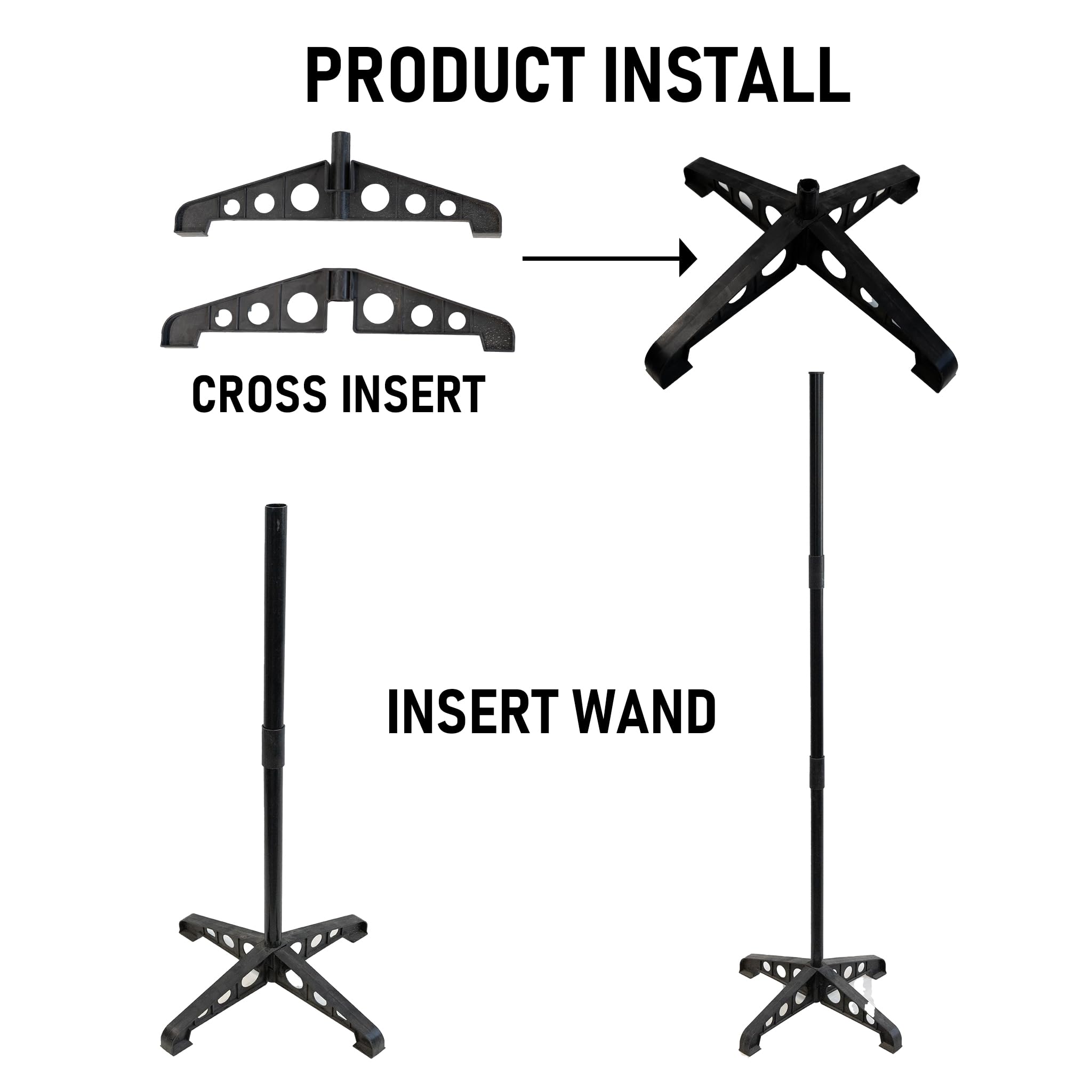 Hourleey stable base detail delivering outdoor sturdiness and easy placement