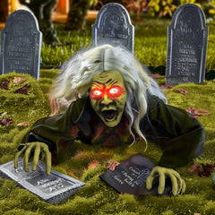 Hourleey groundbreaker front view showing lifelike pose for instant yard impact