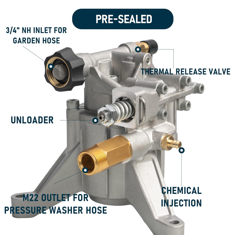 Hourleey close-up of 7/8" shaft for secure fit and reliable power transfer