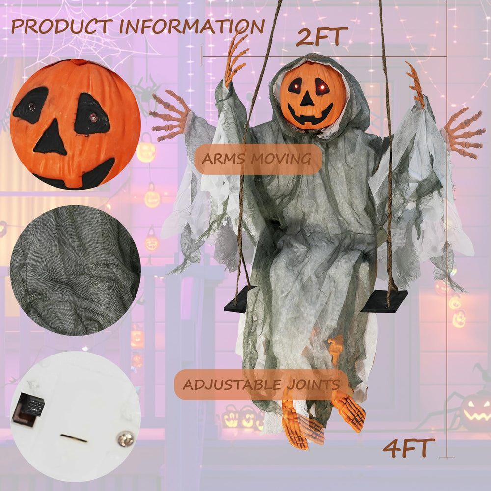 Hourleey close-up of witch costume detail showing realistic fabric texture and motion