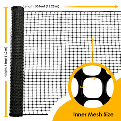 Houseables close-up of mesh grid texture highlighting durable plastic and weather resistance