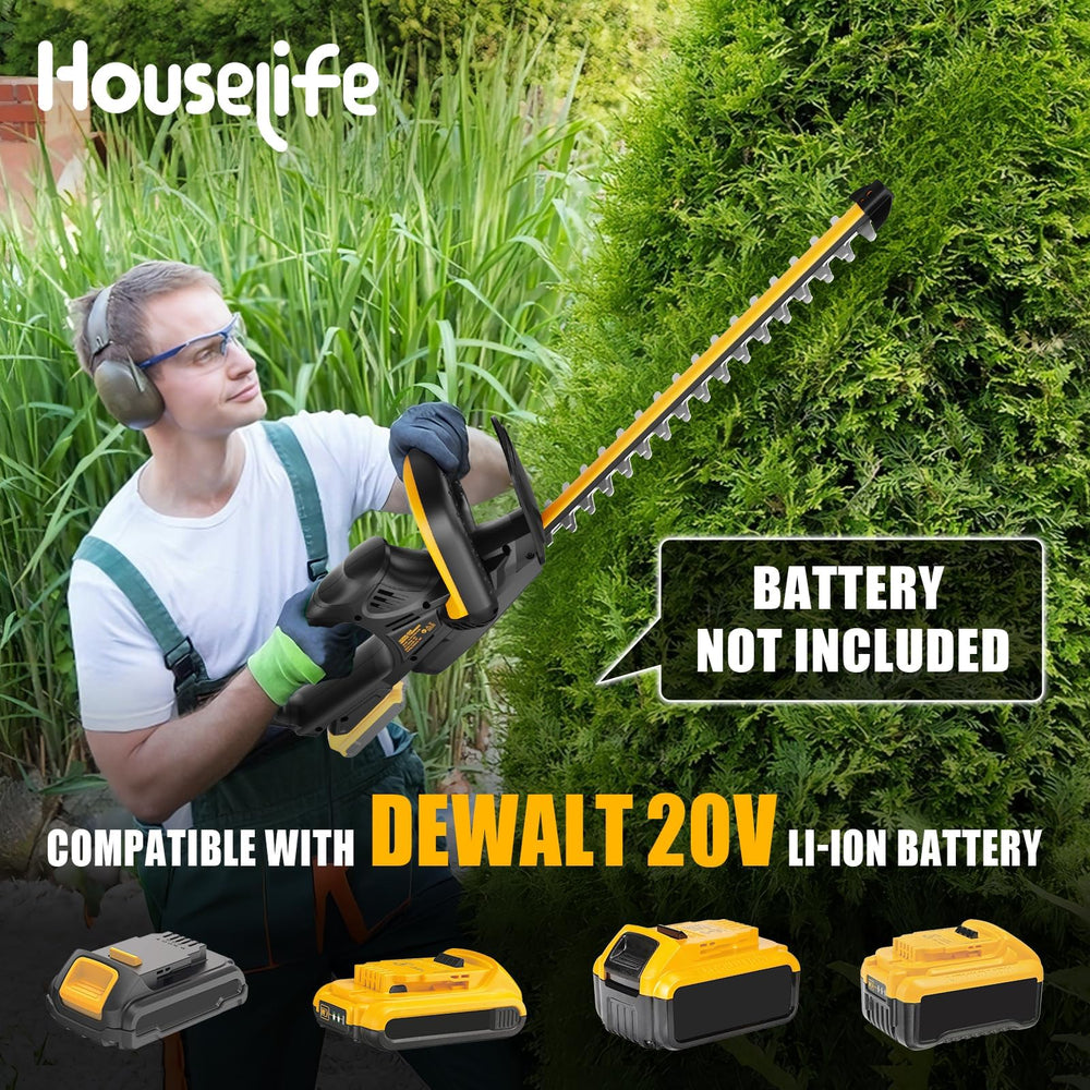 Houselife close-up of dual-action hardened steel blade reduces vibration for cleaner cuts