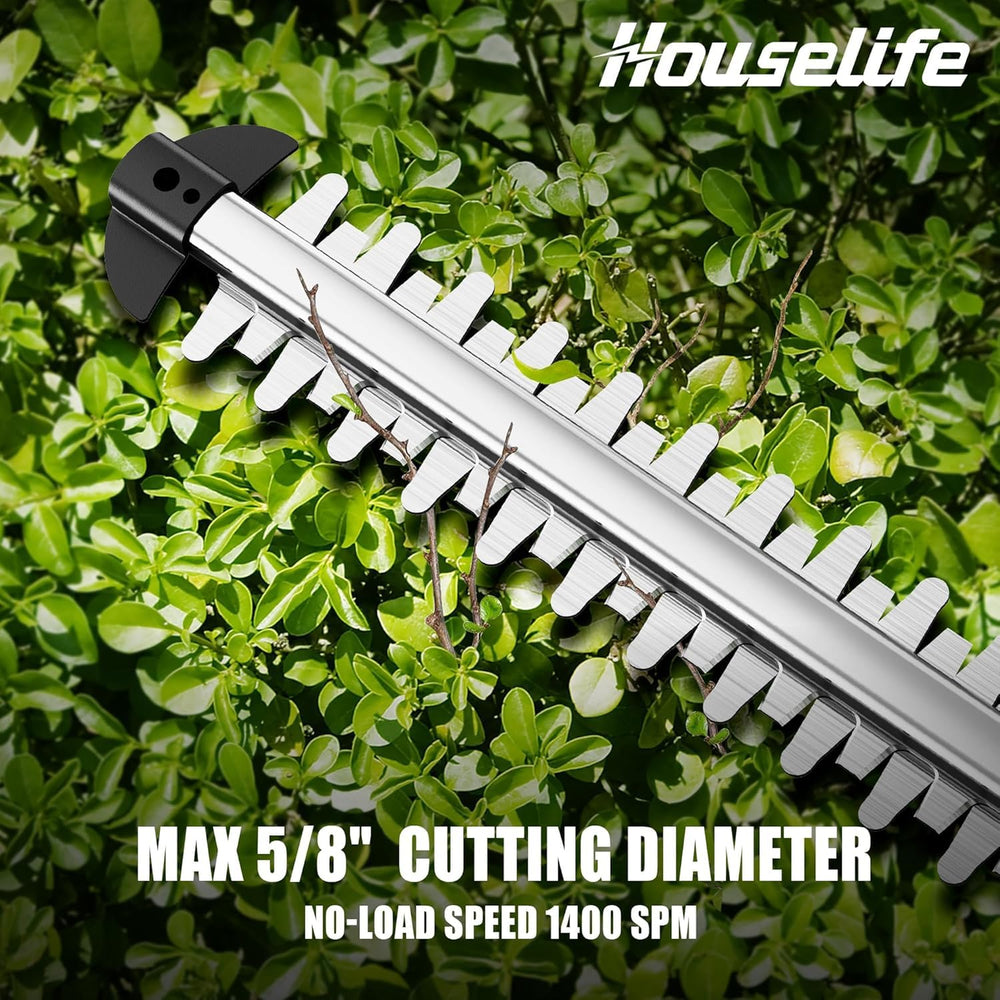 Houselife ergonomic wrap-around handle demonstrating comfortable control benefit
