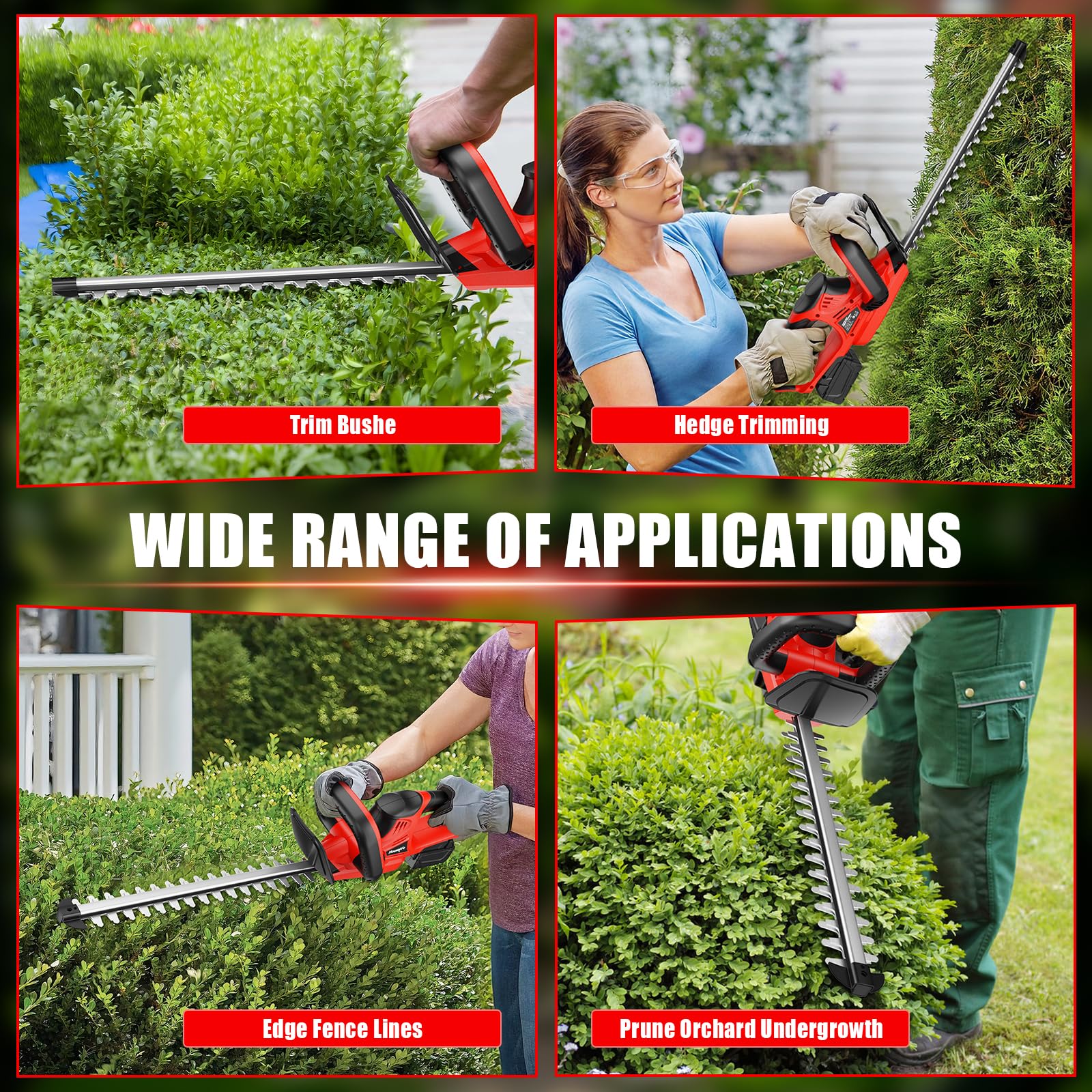 Houselife product packaging label highlighting compatibility with Milwaukee M18 batteries