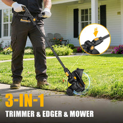 Houselife trimmer close-up on adjustable head for precise trimming benefit