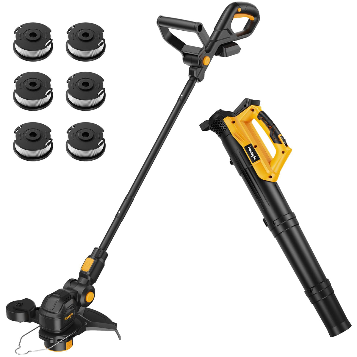 Houselife trimmer front view showing compact design and easy handling benefit