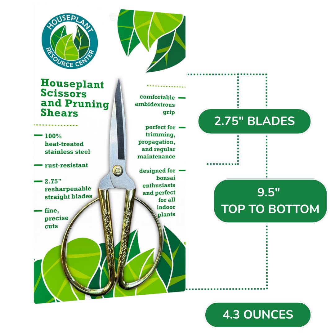 HOUSEPLANT RESOURCE CENTER retail packaging with complimentary ebook showing added plant care support