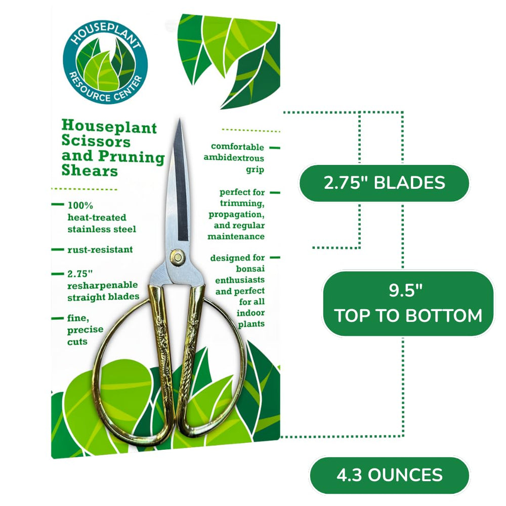 HOUSEPLANT RESOURCE CENTER retail packaging with complimentary ebook showing added plant care support