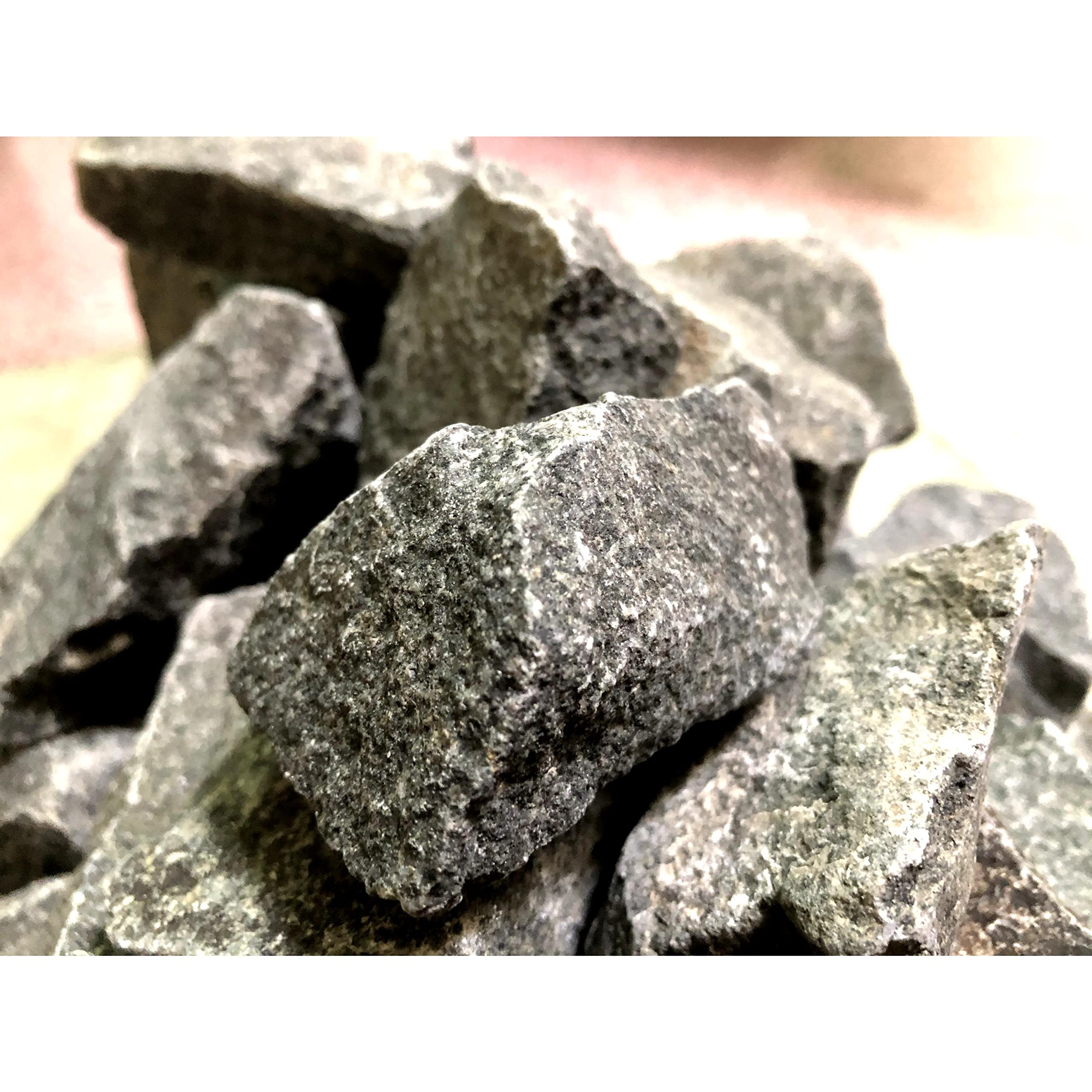 HOUSYLOVE rocks next to a ruler for size and scale comparison, simplifying selection