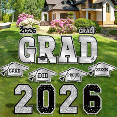 HOVACY front packaging showing 14 silver grad signs, clear celebration kit