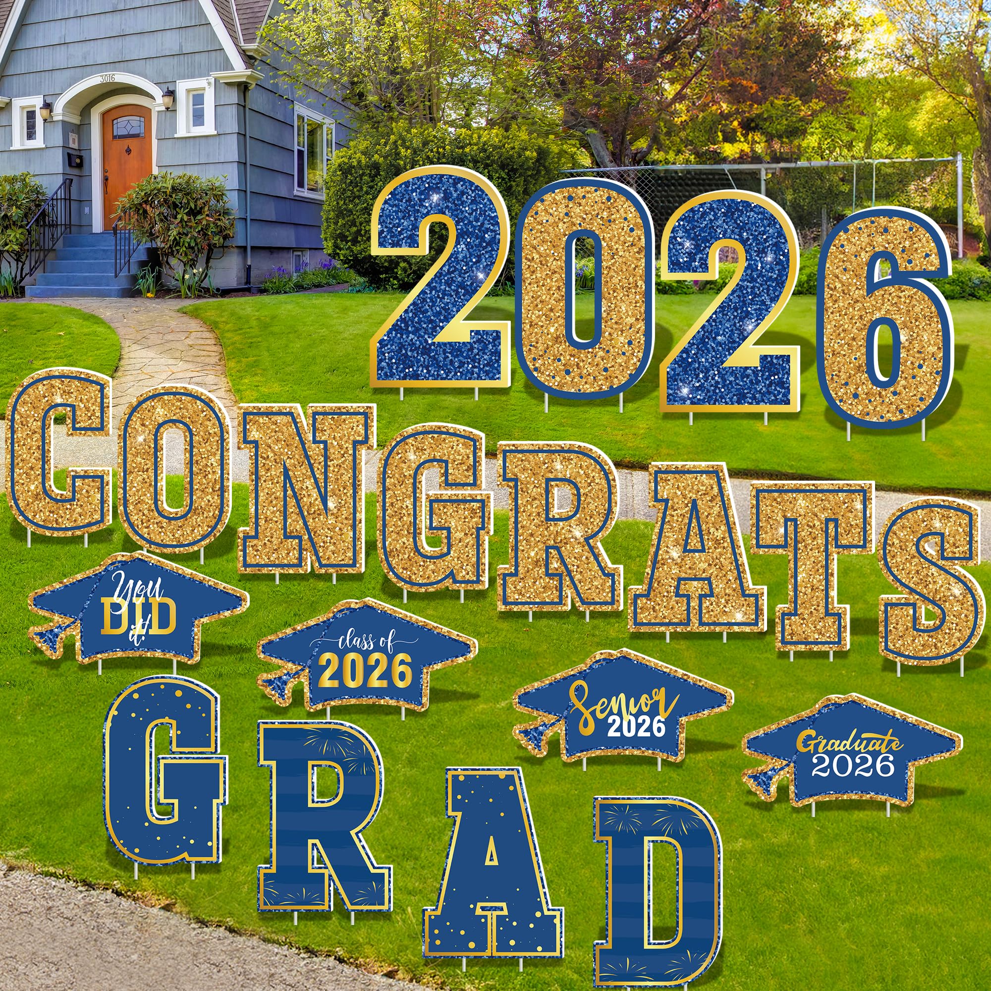 HOVACY graduation photo backdrop setup perfect for party pictures