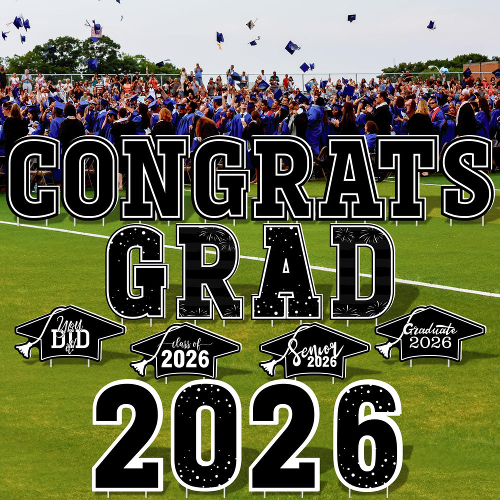 HOVACY graduate holding sign used as photo prop showing memorable event enhancement