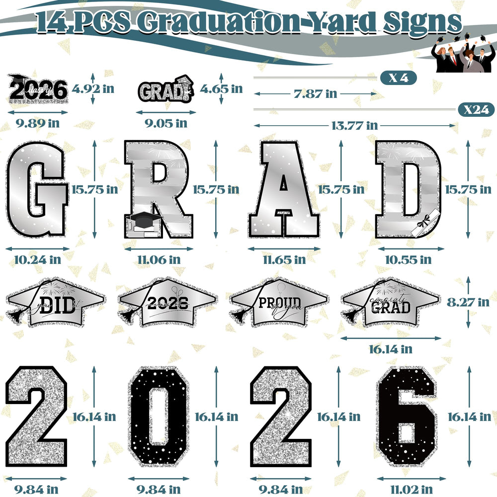 HOVACY close-up of single sign mortarboard detail, crisp readable print