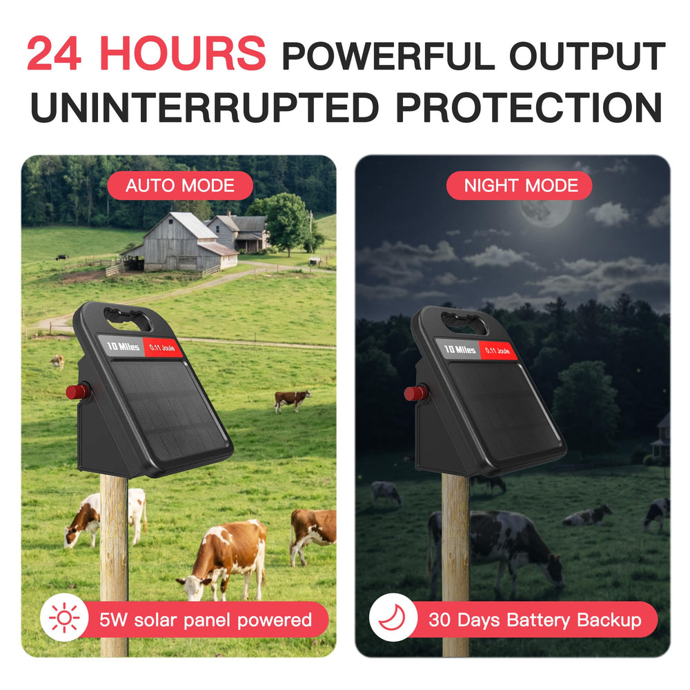 hovikoki mounted on a t-post showing quick tool-free installation benefit