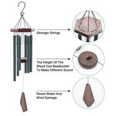 Howarmer beech wood sail detail demonstrating consistent clapper strikes