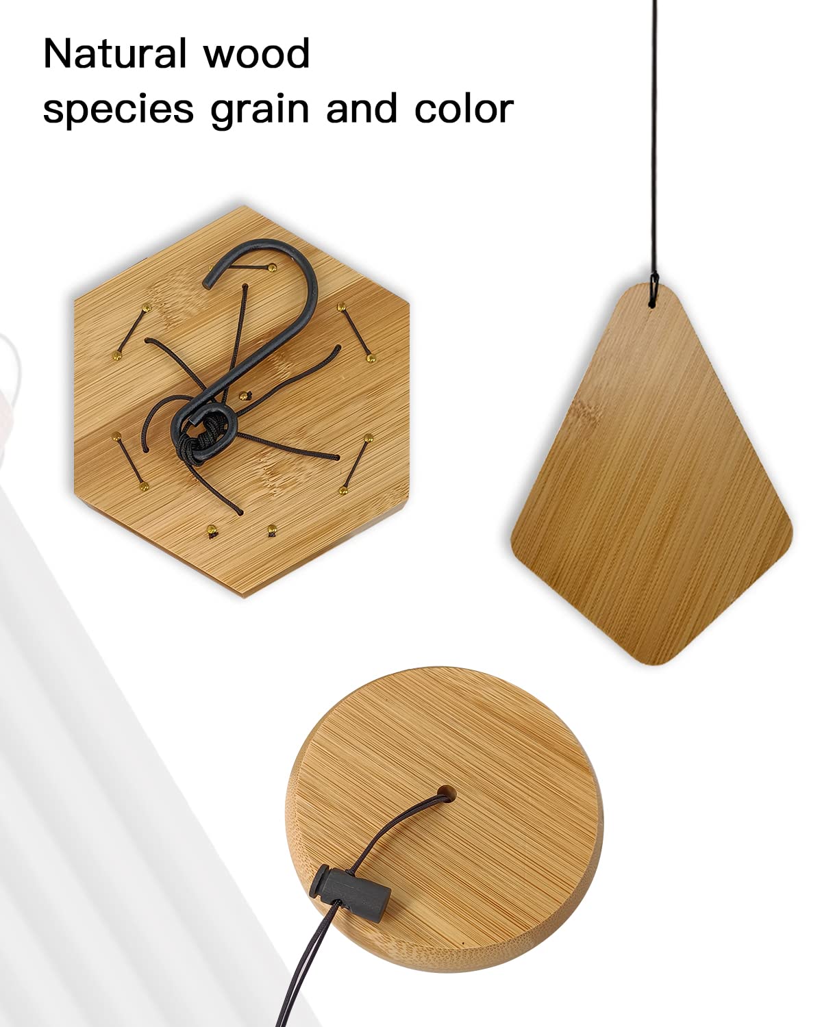 Howarmer gift-wrapped wind chime positioned as memorial or special occasion present
