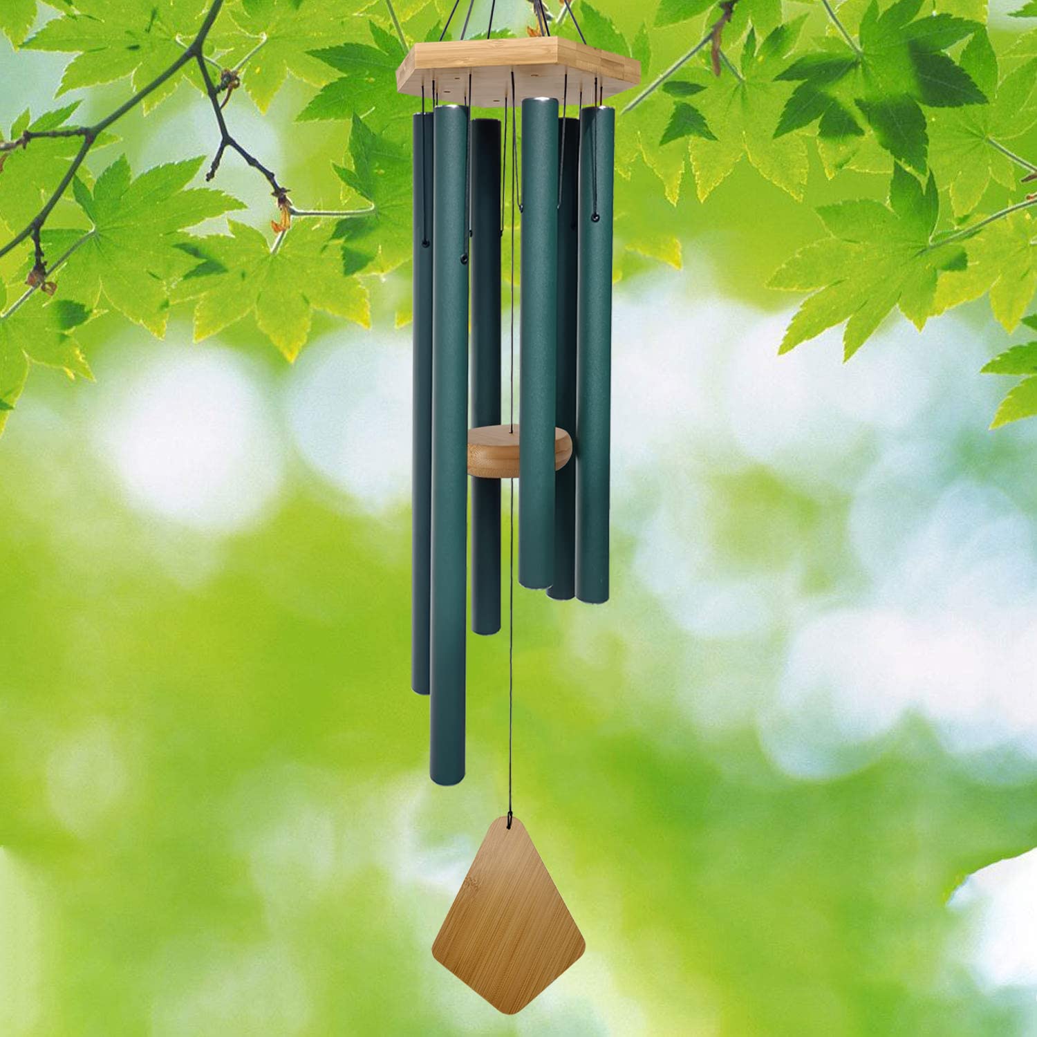 Howarmer hanging hook and nylon rigging, showing corrosion resistance