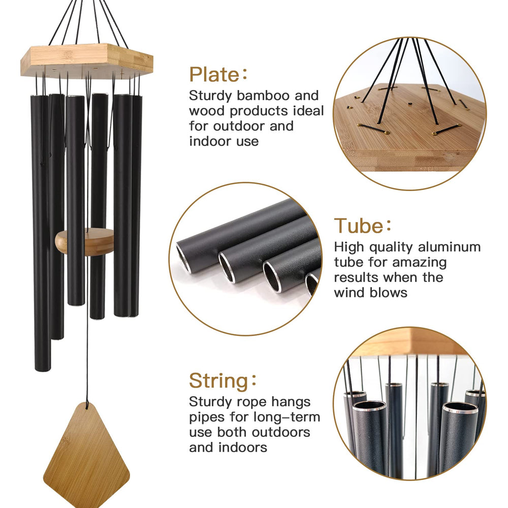 Howarmer close-up of matte black aluminum tubes highlighting rich deep tones
