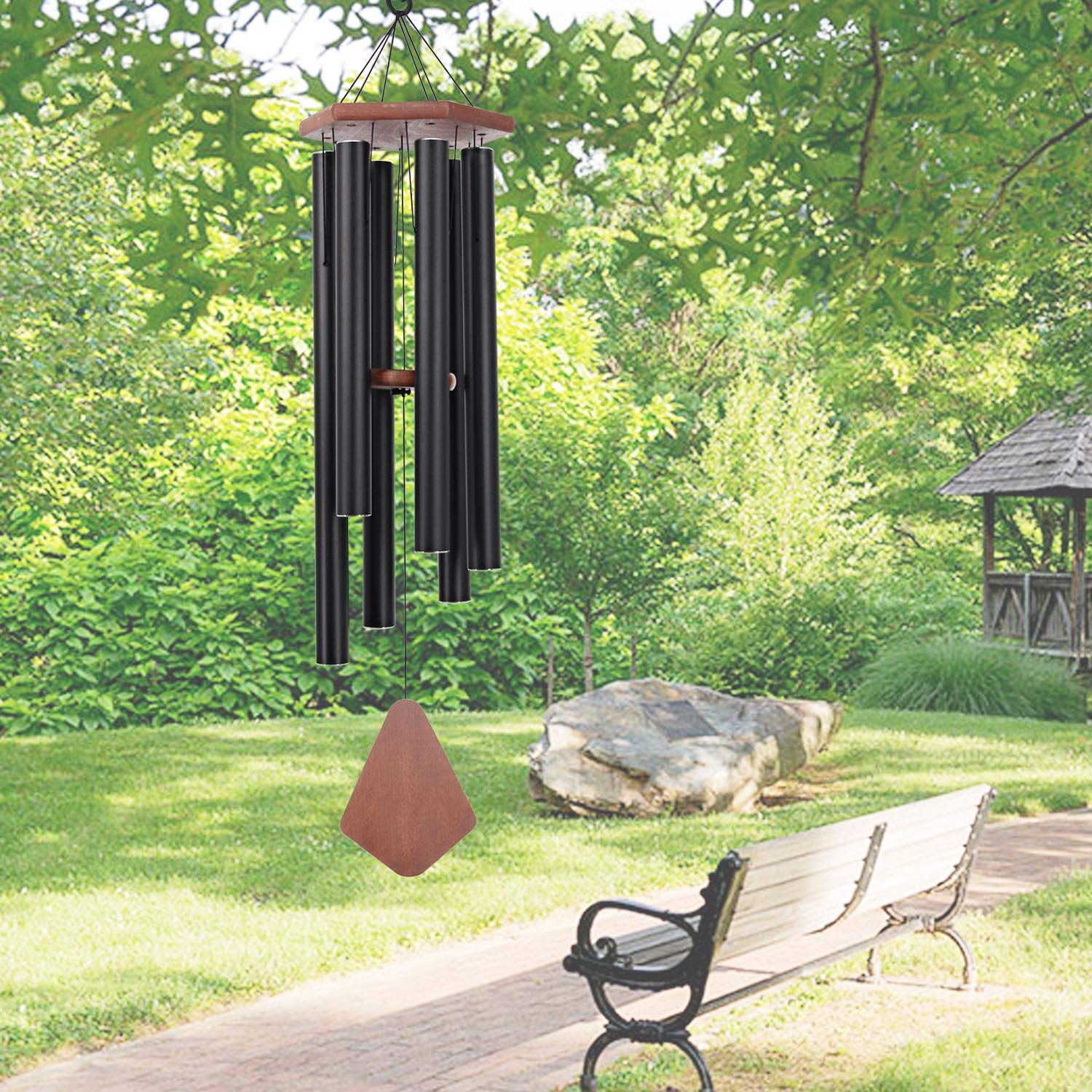 Howarmer wind catcher and bottom showing balance and sustained resonance