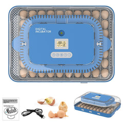 howooiua front view of incubator showing capacity and user-friendly layout