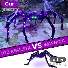 HOYECHI side profile lit by purple LEDs demonstrating full-body illumination benefit