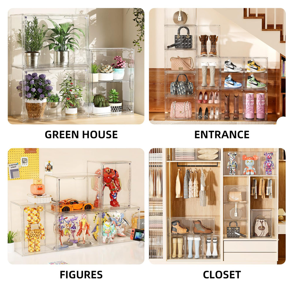 HOYOJA in-use with handbags demonstrating organized storage