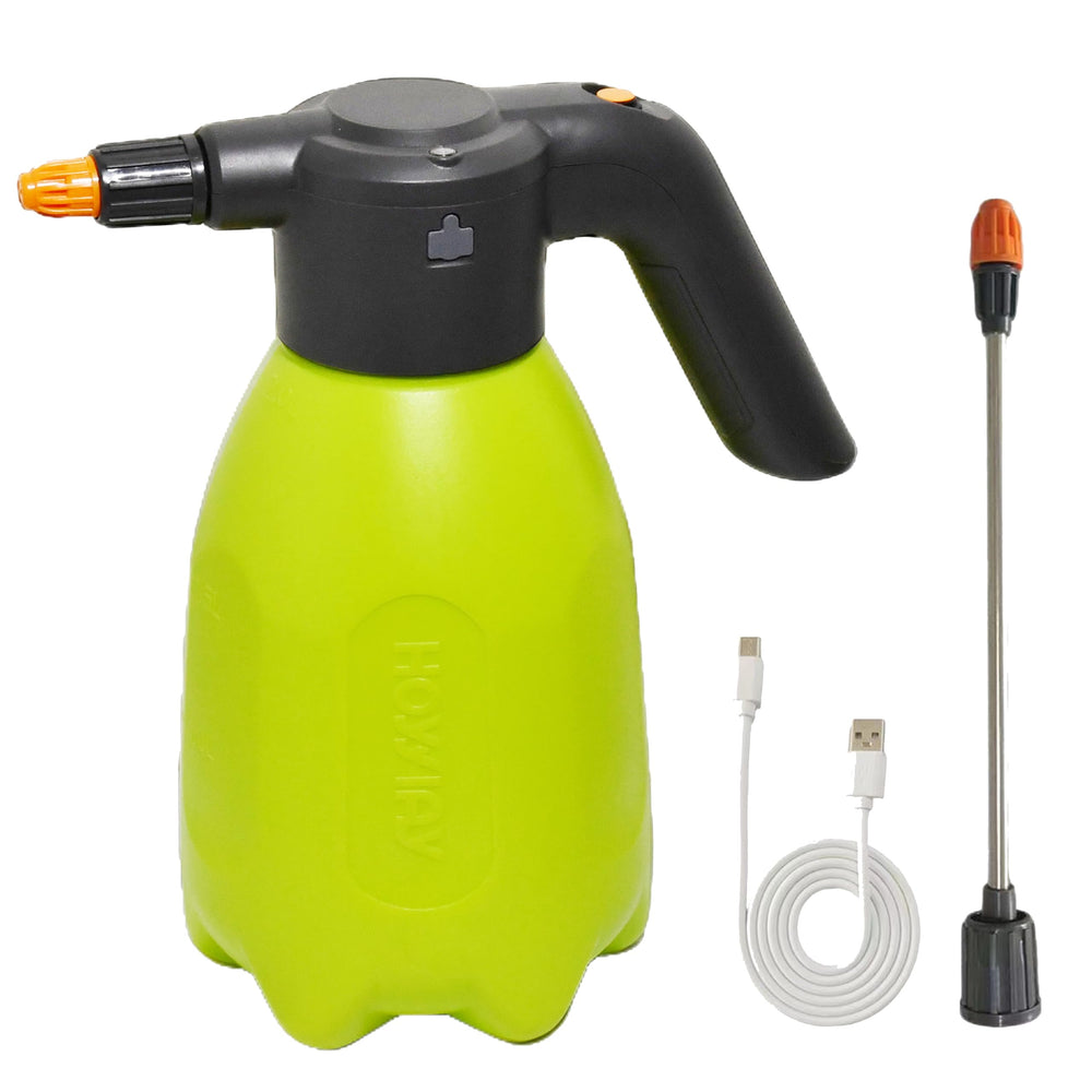 HOYYIAY ES2 front view showing compact cordless design and one-button control for convenience