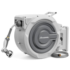 HOZEREEL front-mounted unit showing tidy storage and quick access