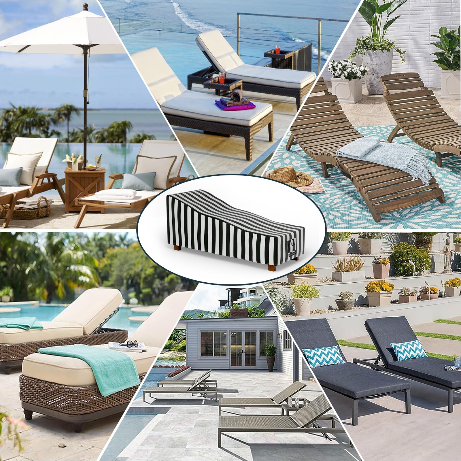 Hptmus measuring tape beside cover demonstrating correct 84x32x32 inch fit